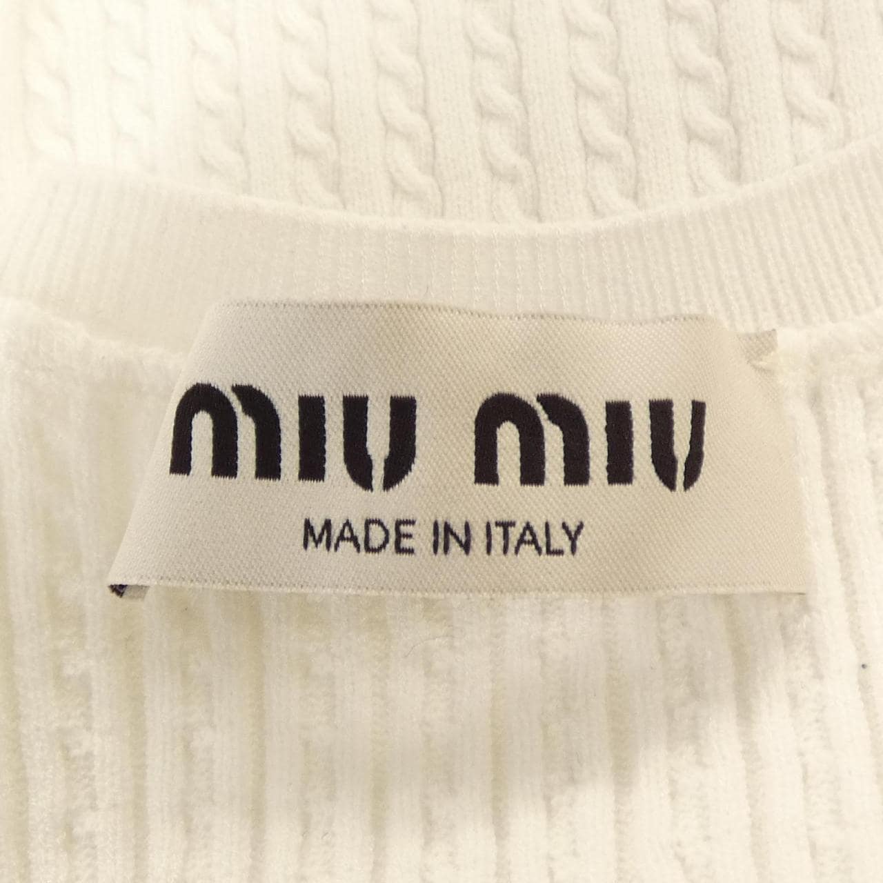 ミュウミュウ MIU MIU MMV315 SOOO 11FN タンクトップ