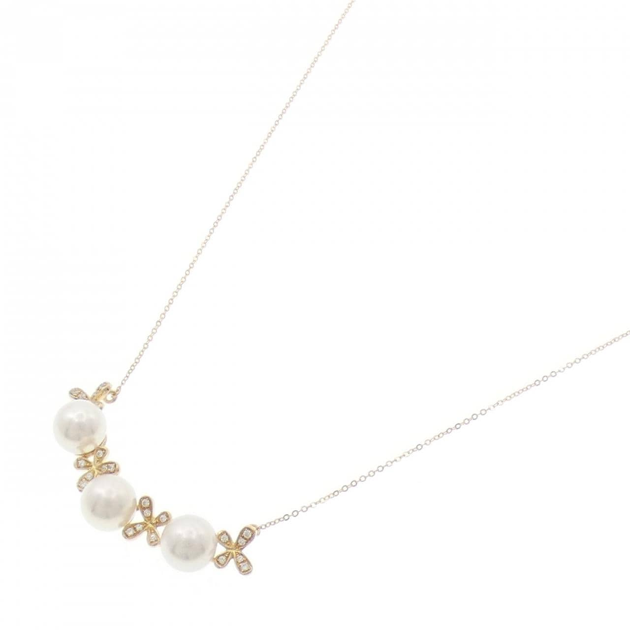 750YG アコヤパール ネックレス