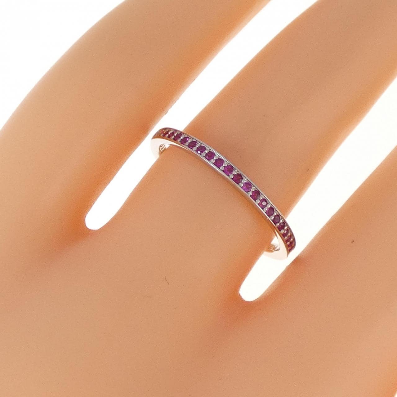 PT ルビー リング 0.11CT