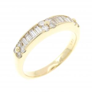 K18YG ダイヤモンド リング 0.61CT