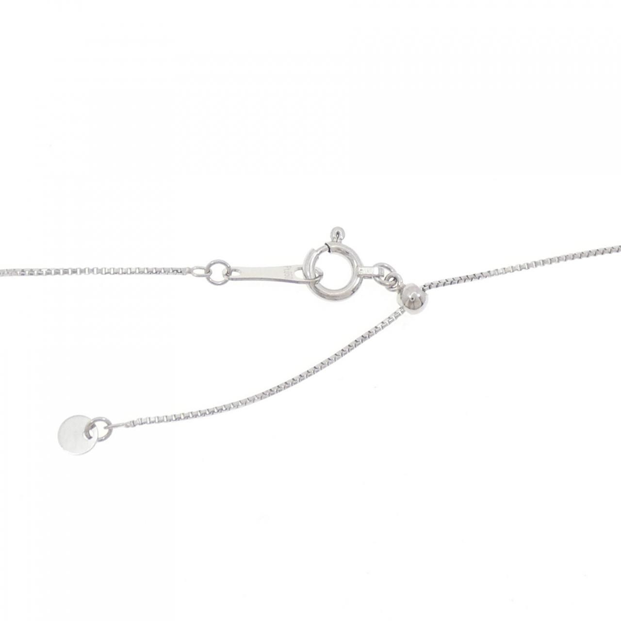 【新品】PT900/PT850 ダイヤモンド ネックレス 0.21CT