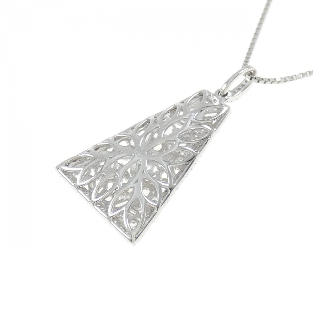 PT950/PT850 ダイヤモンド ネックレス 0.65CT