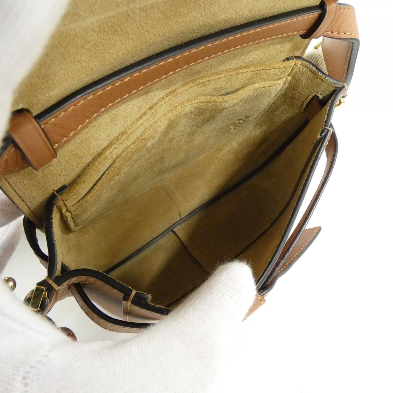 【新品】ロエベ ゲート デュアル ミニ A650N46X13 ショルダーバッグ