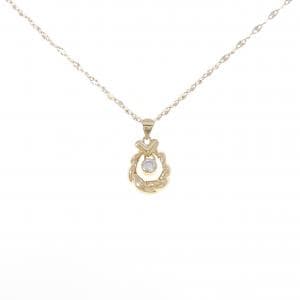 K18YG ダイヤモンド ネックレス 0.14CT