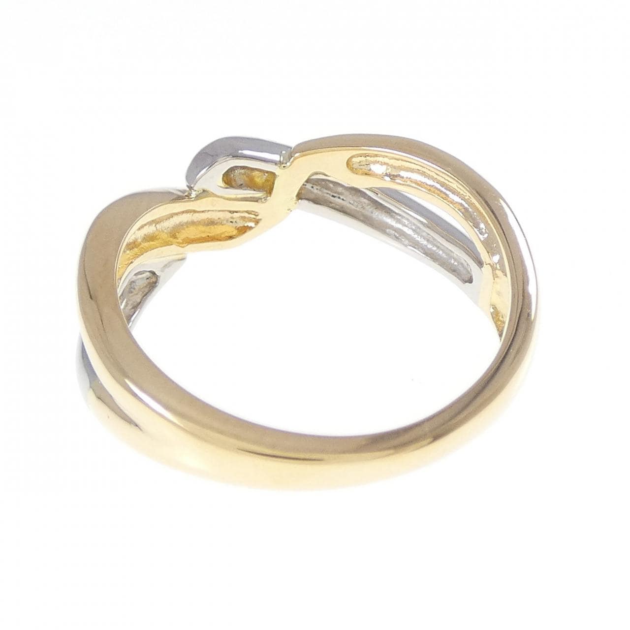 K18YG/PT900 リング