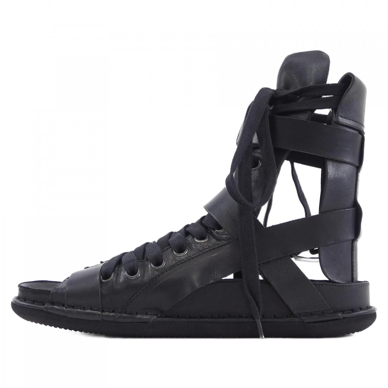 C*y様 ANN DEMEULEMEESTER ブラックサンダル Ann DEMEULEMEESTER アンドゥムルメステールANN ダブル