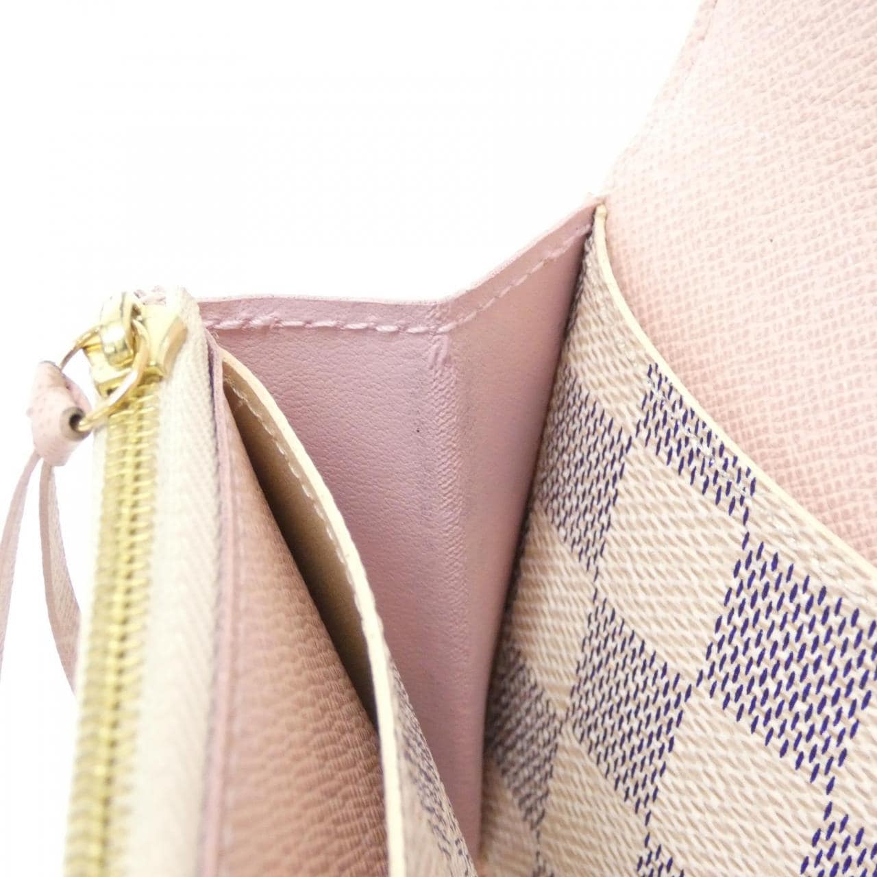 ルイヴィトン ダミエ アズール ポルトフォイユ エミリー N41625 財布