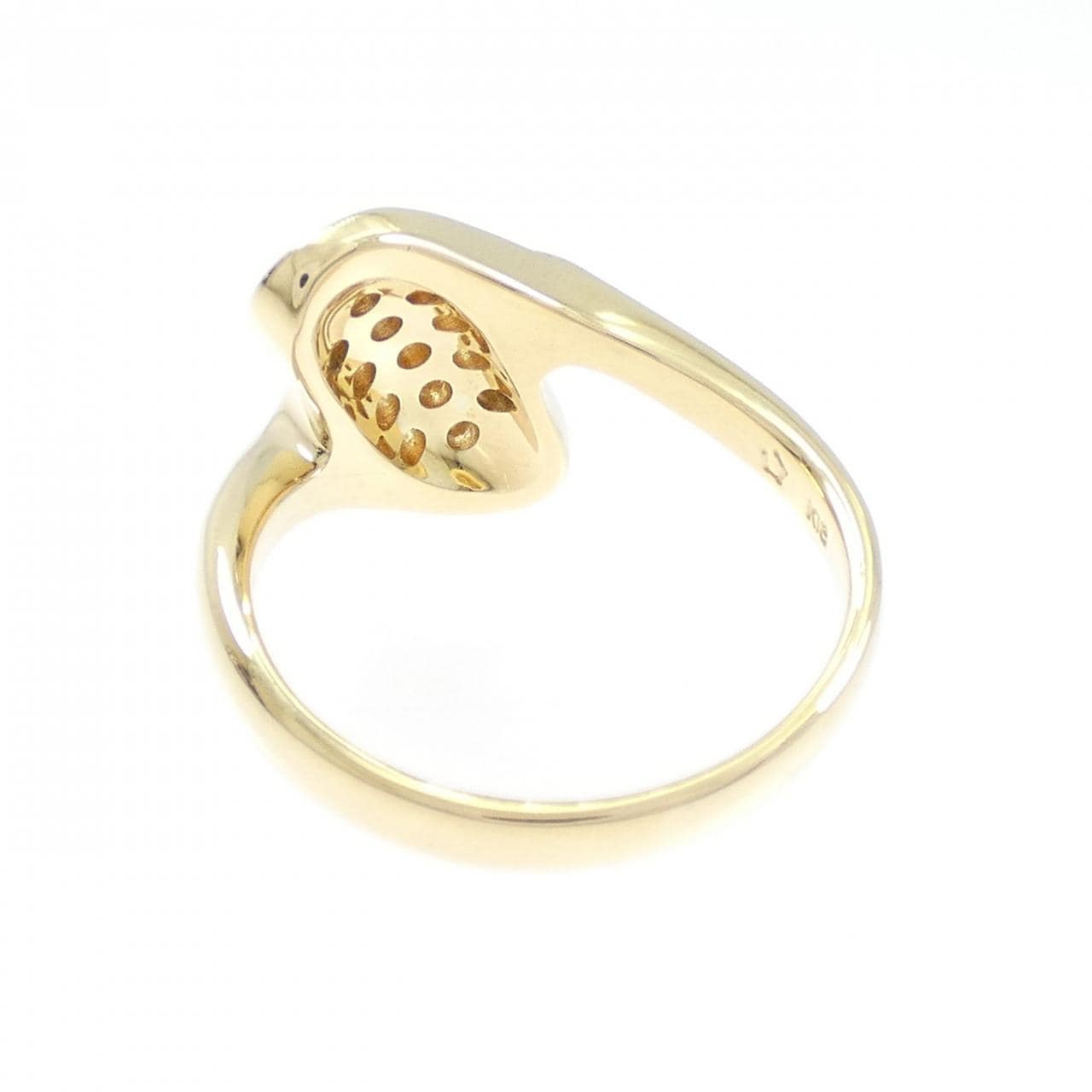 K18YG ダイヤモンド リング 0.27CT