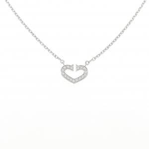 Cartier C heart necklace