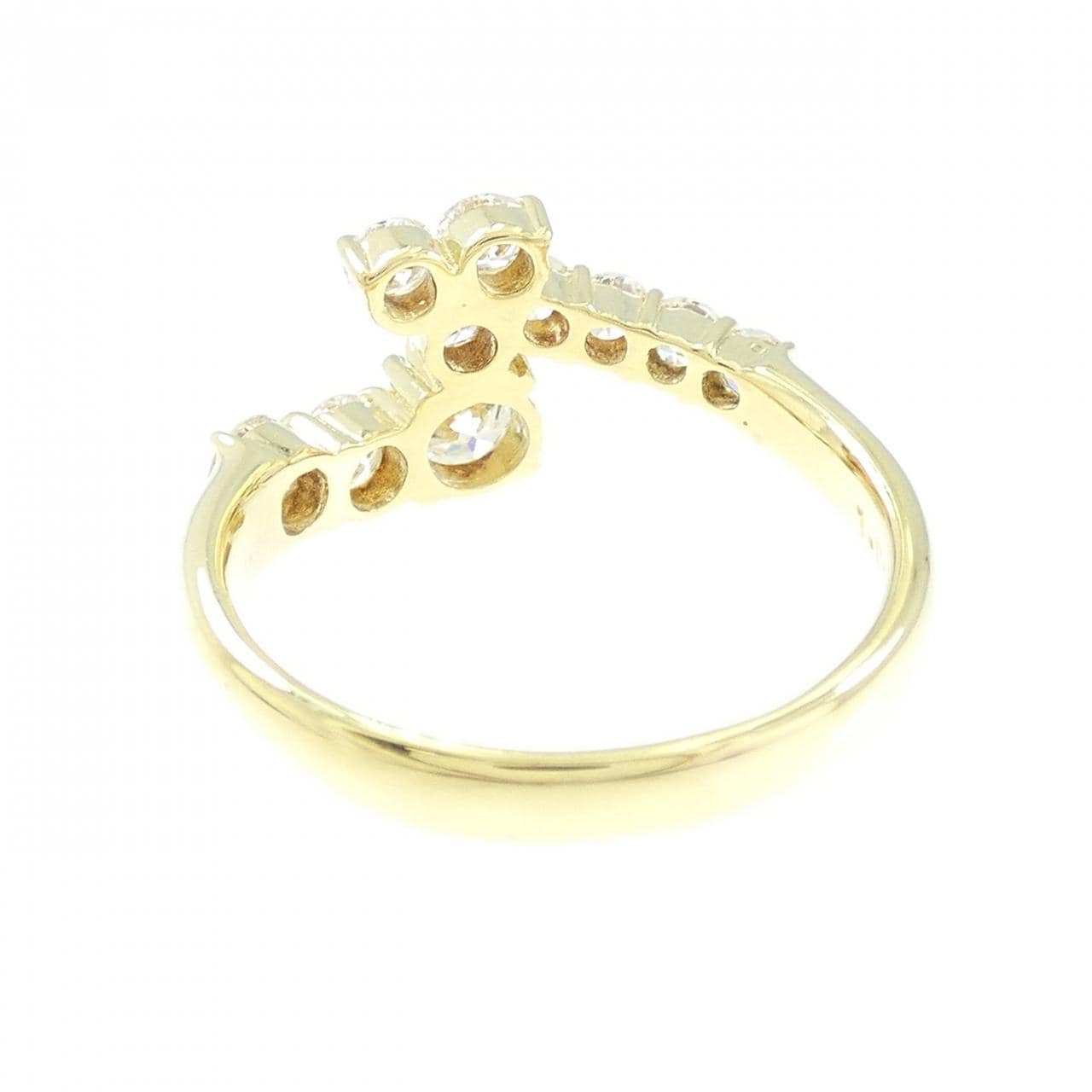 K18YG ダイヤモンド リング 1.01CT