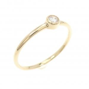 [Remake] K18YG Diamond ring 0.10CT