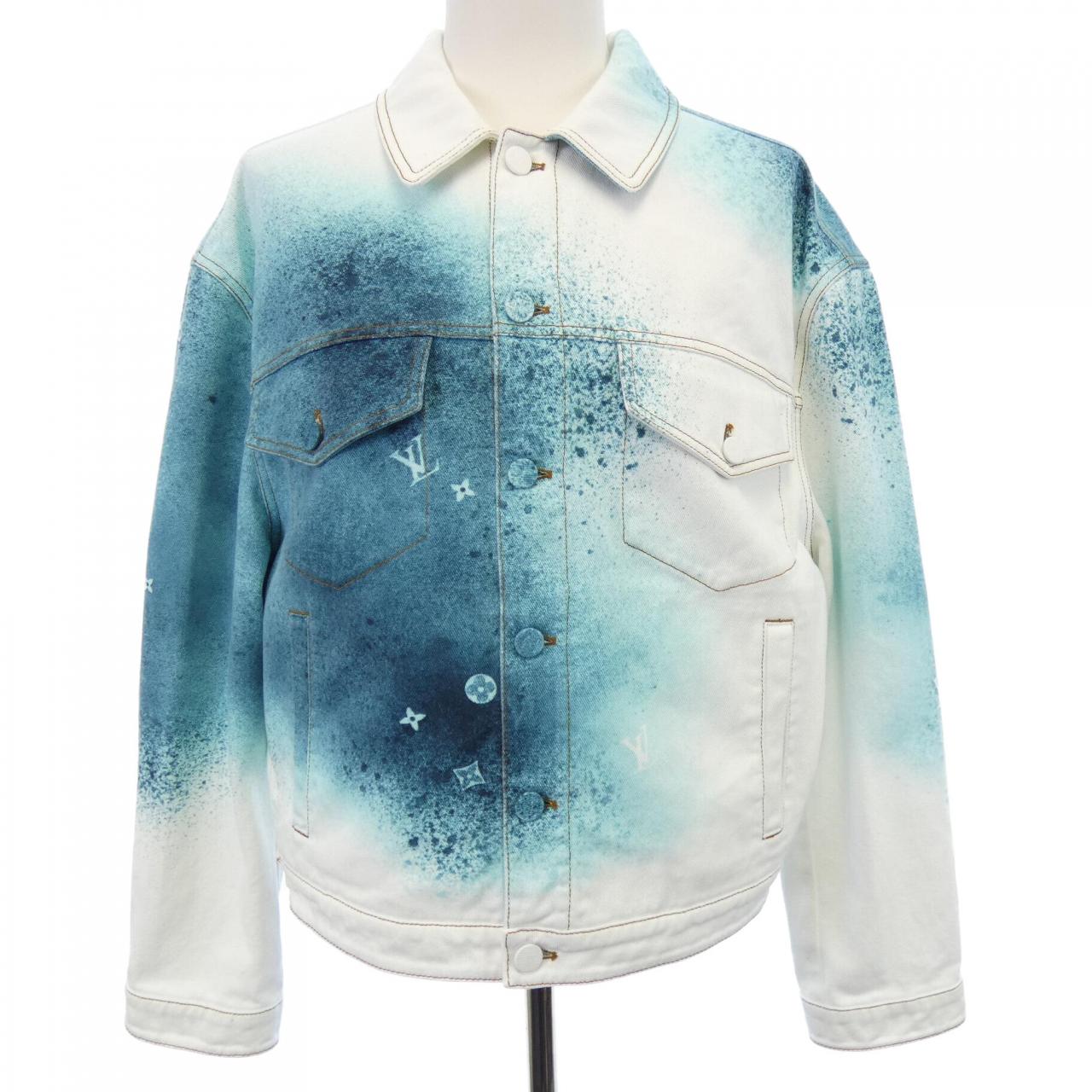 ルイヴィトン LOUIS VUITTON LVスプレーデニムジャケット HOA10WU14 デニムジャケット