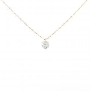 K18YG ダイヤモンド ネックレス 0.528CT H I1 Good
