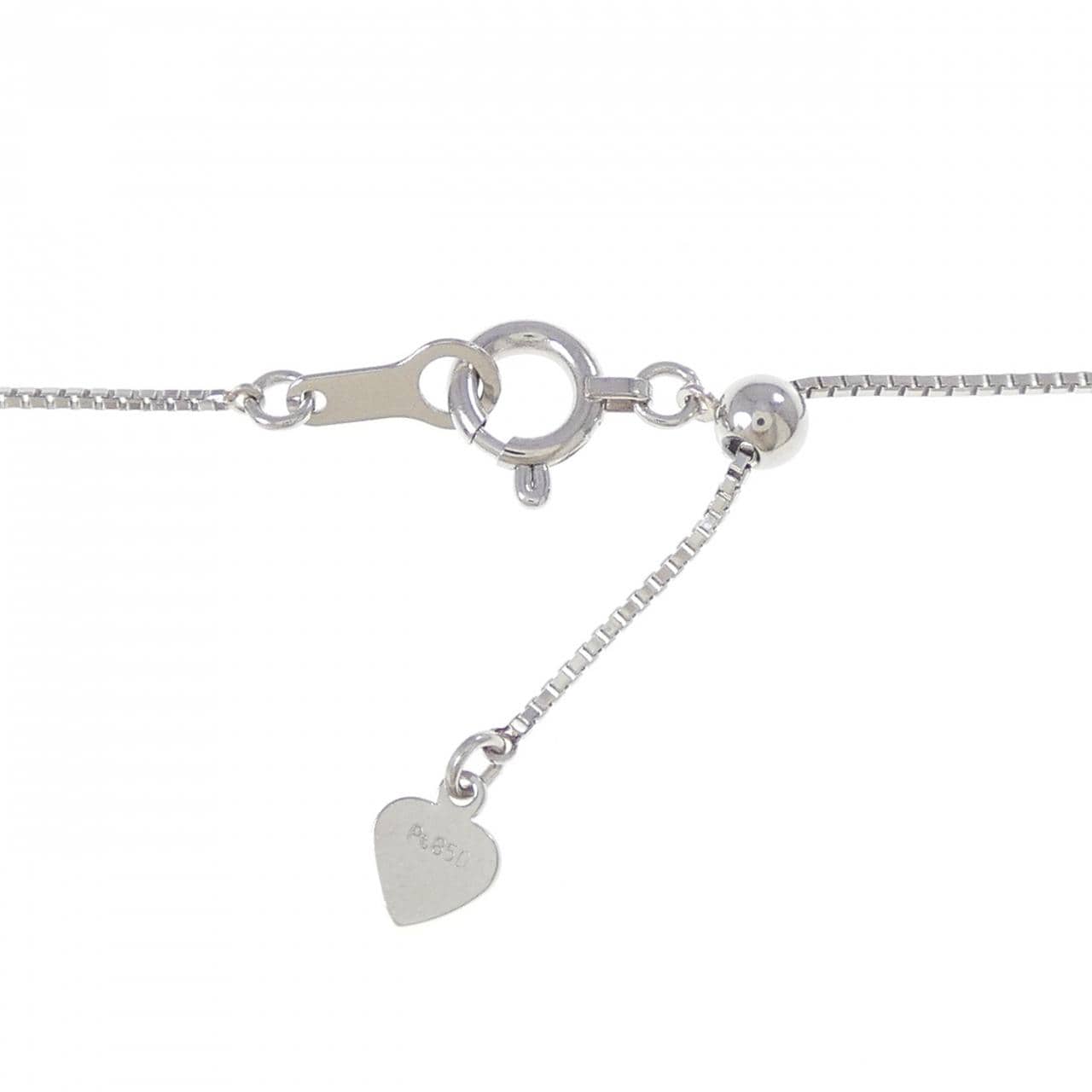 PT900/PT850 Ruby Necklace 0.40CT