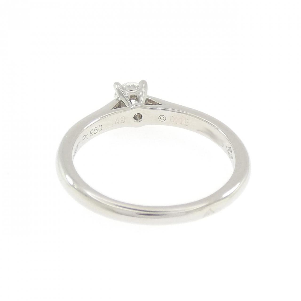 カルティエ 1895 ソリテール リング 0.18CT