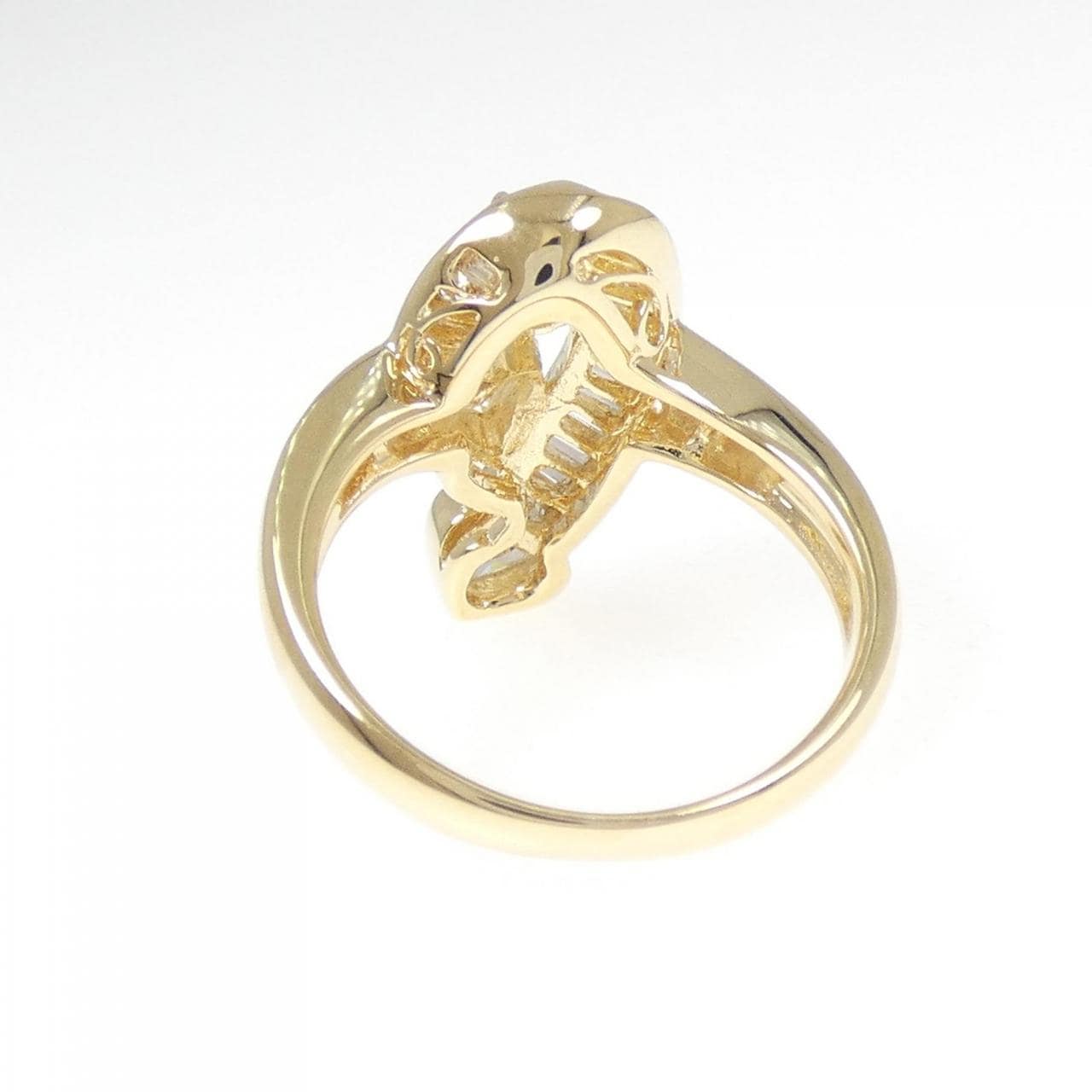 K18YG ダイヤモンド リング 1.29CT