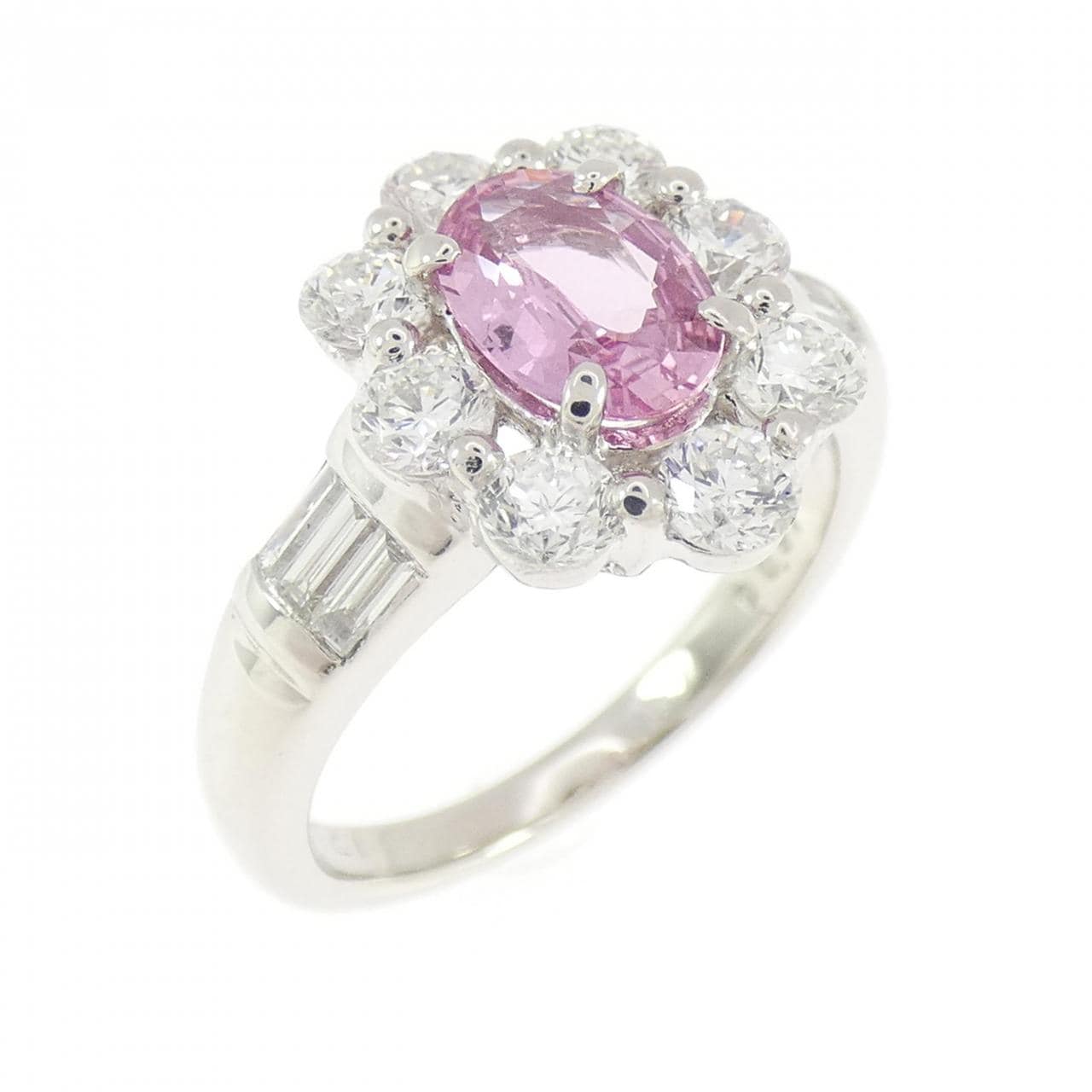 PT900 サファイヤ リング 0.727CT