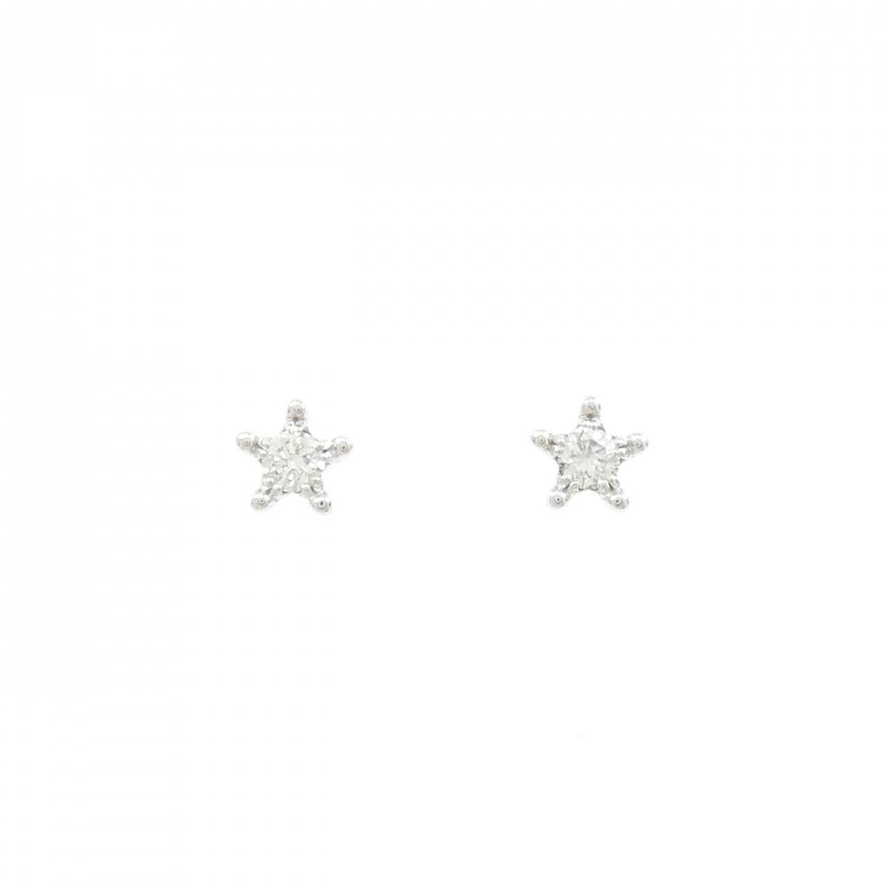 スタージュエリー ダイヤモンド ピアス 0.24CT