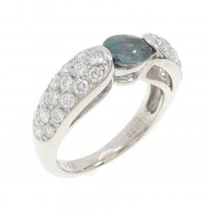 PT900 アレキサンドライト リング 0.73CT