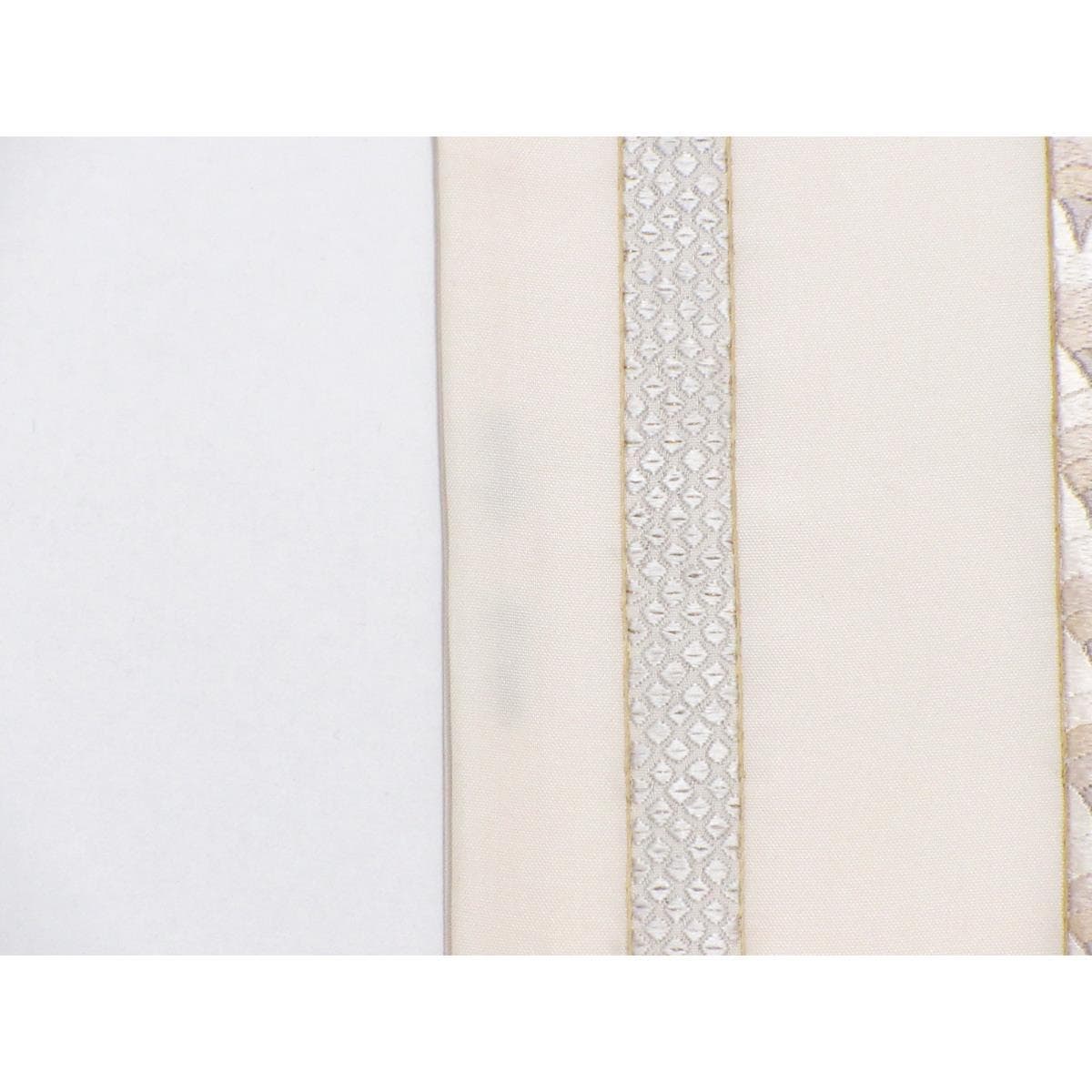 訪問着　紬織　刺繍加工