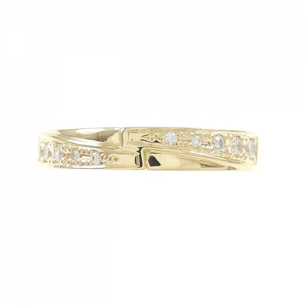 K18YG ダイヤモンド リング 0.15CT