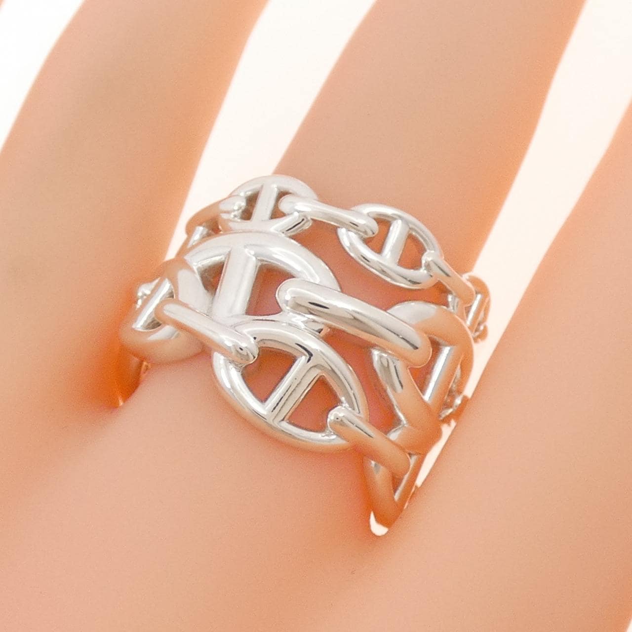 エルメス シェーヌ ダンクル アンシェネ リング