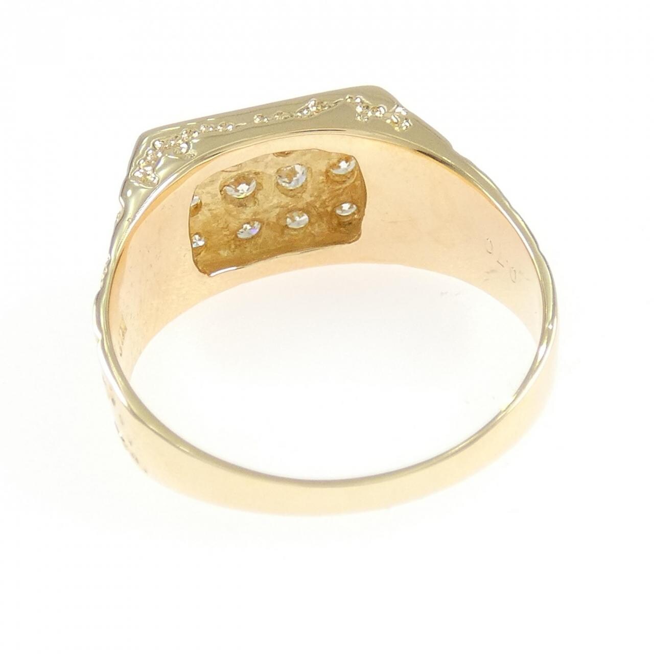 K18YG ダイヤモンド リング 0.70CT