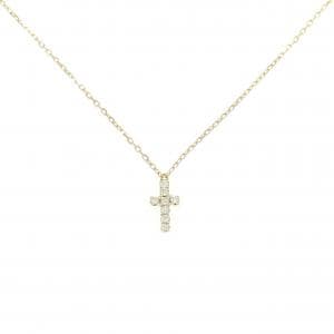 アーカー クロスパヴェ ネックレス 0.05CT