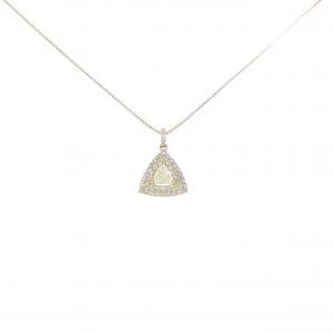 【新品】K18YG ダイヤモンド ネックレス 0.45CT