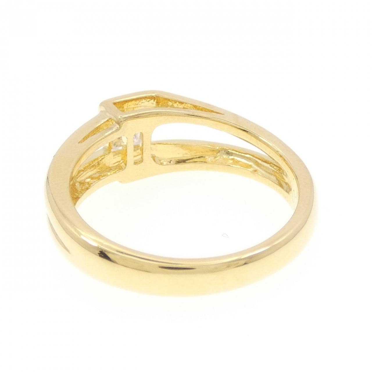 K18YG ダイヤモンド リング 0.35CT