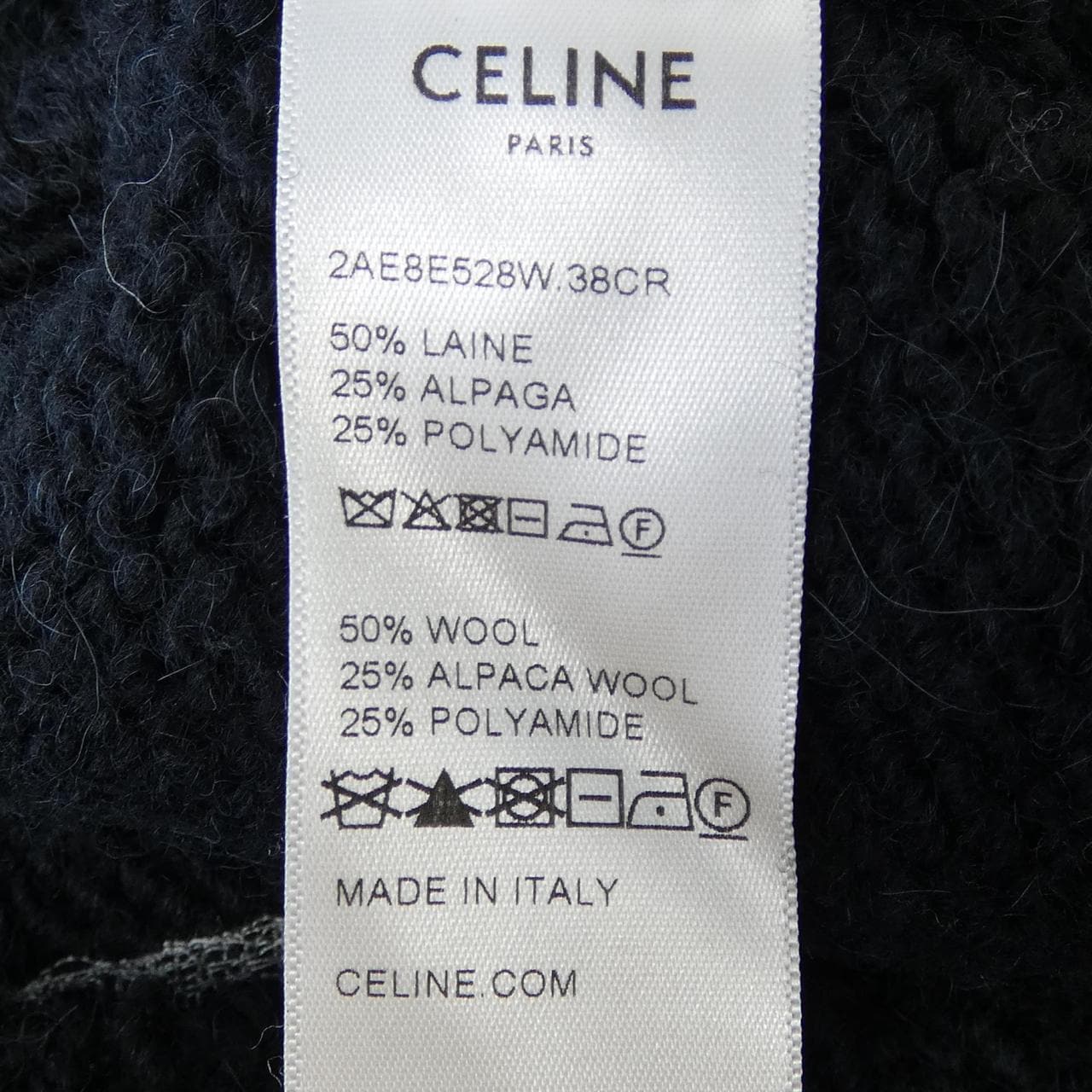 セリーヌ CELINE 2AE8E528W カーディガン