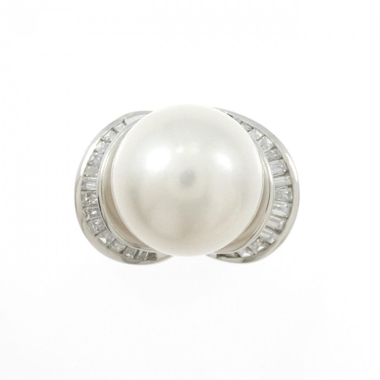 PT900 白蝶パール リング 12mm