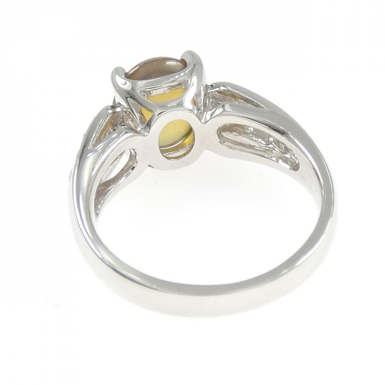 PT900 クリソベリルキャッツアイ リング 2.73CT