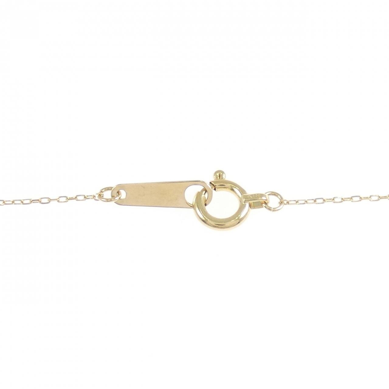 K18YG ダイヤモンド ネックレス 0.20CT