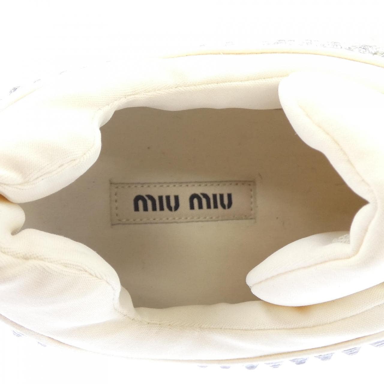 ミュウミュウ MIU MIU EMBELLISHED スニーカー