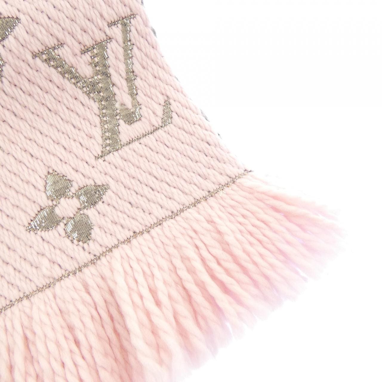 ルイヴィトン LOUIS VUITTON エシャルプ ロゴマニア シャイン M70466 MUFFLER