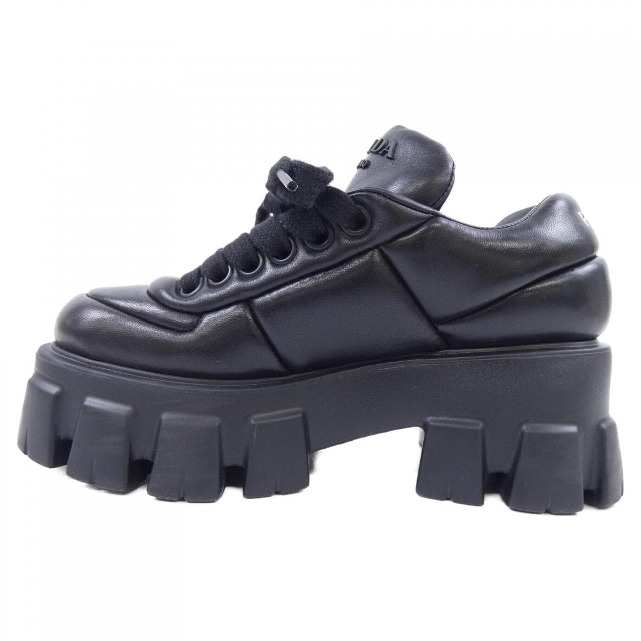 プラダ PRADA モノリス レースアップ トライアングルロゴ 1E119N スニーカー