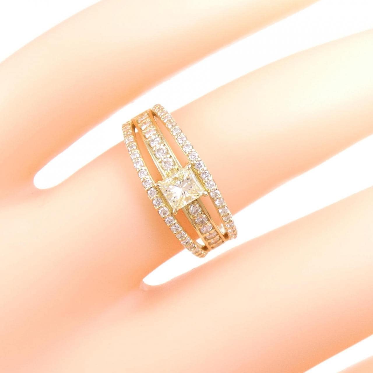 コメ兵｜K18YG ダイヤモンド リング 0.325CT｜ジュエリー｜リング