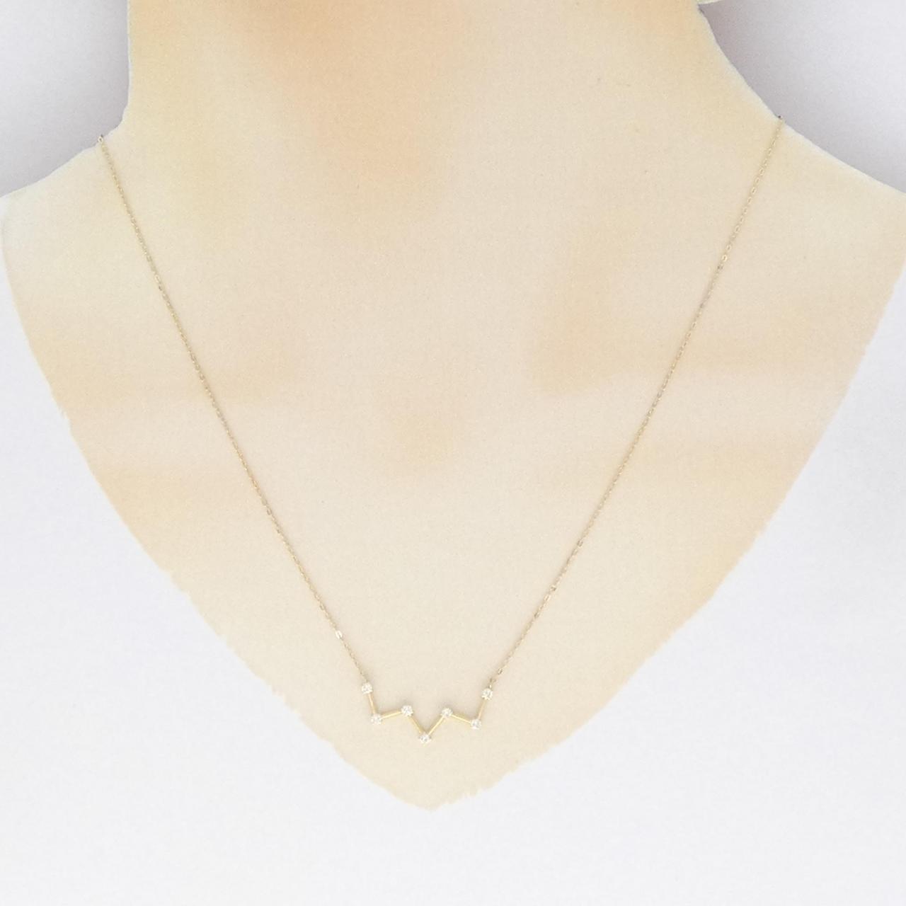 エテ ダイヤモンド ネックレス 0.18CT