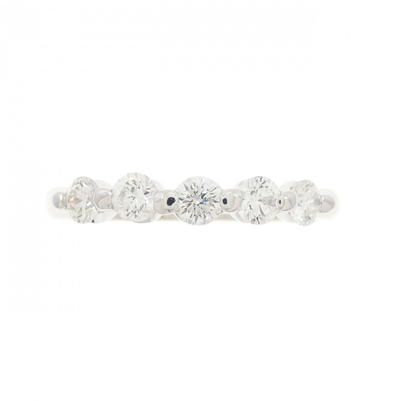 K14WG ダイヤモンド リング 0.50CT