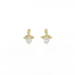 K18YG ダイヤモンド ピアス 0.31CT