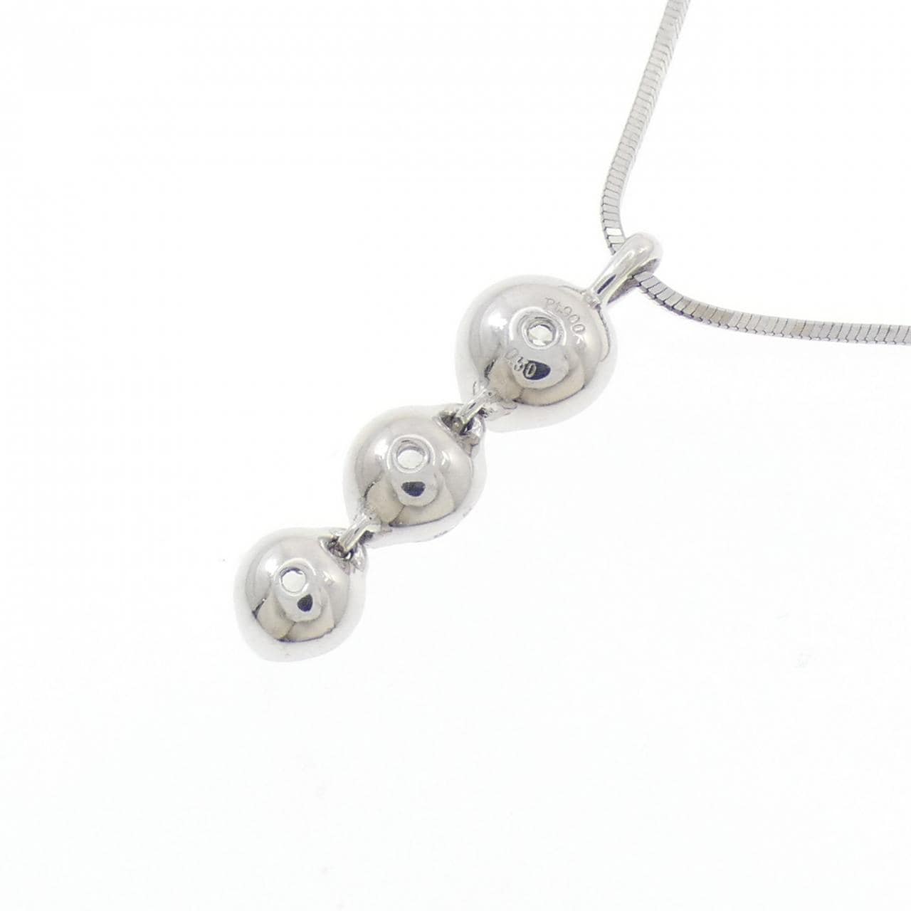 PT900/PT850 ダイヤモンド ネックレス 0.50CT