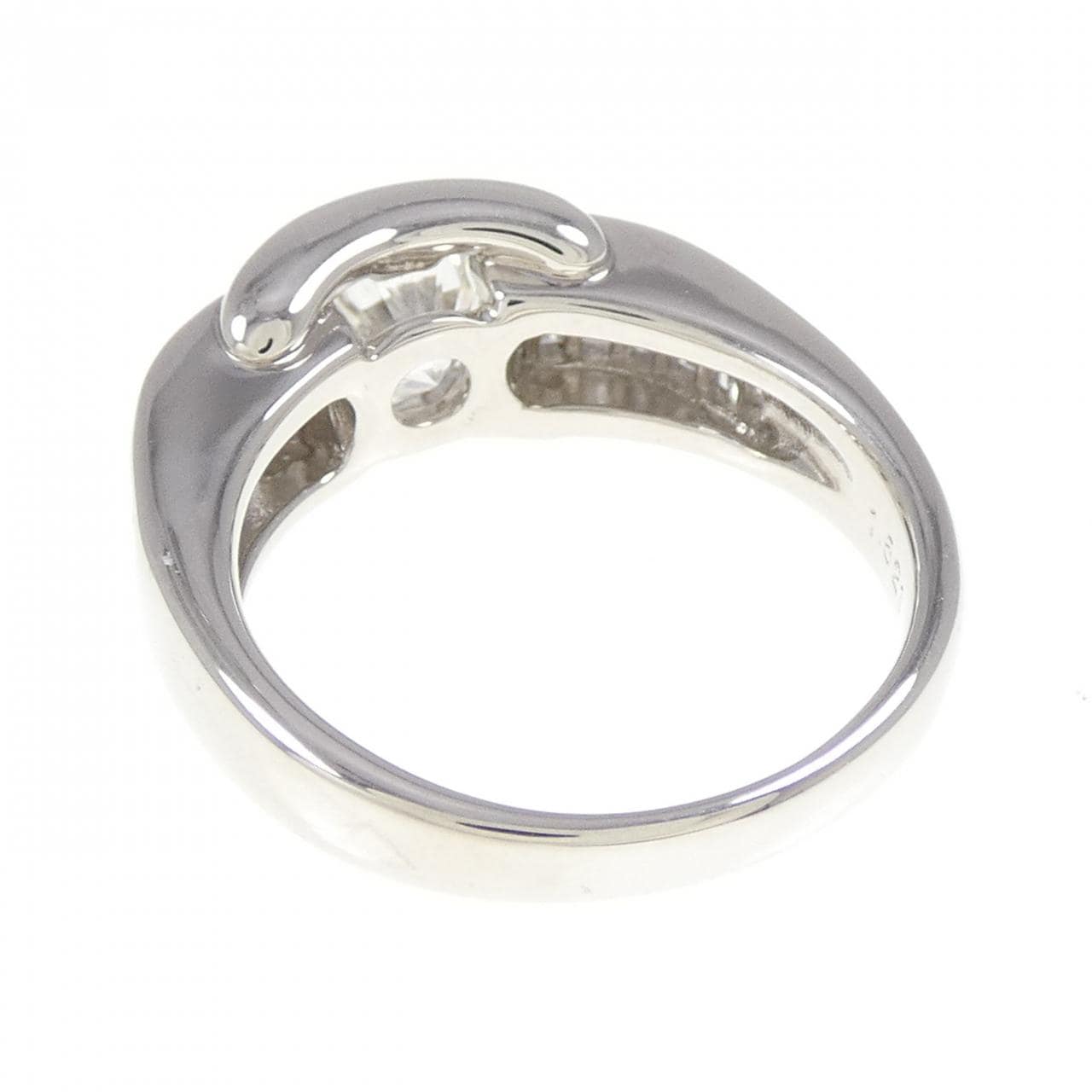 PT900 ダイヤモンド リング 1.521CT F SI1 Good