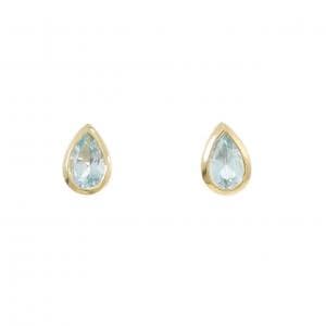 750YG/K18YG ブルートパーズ ピアス