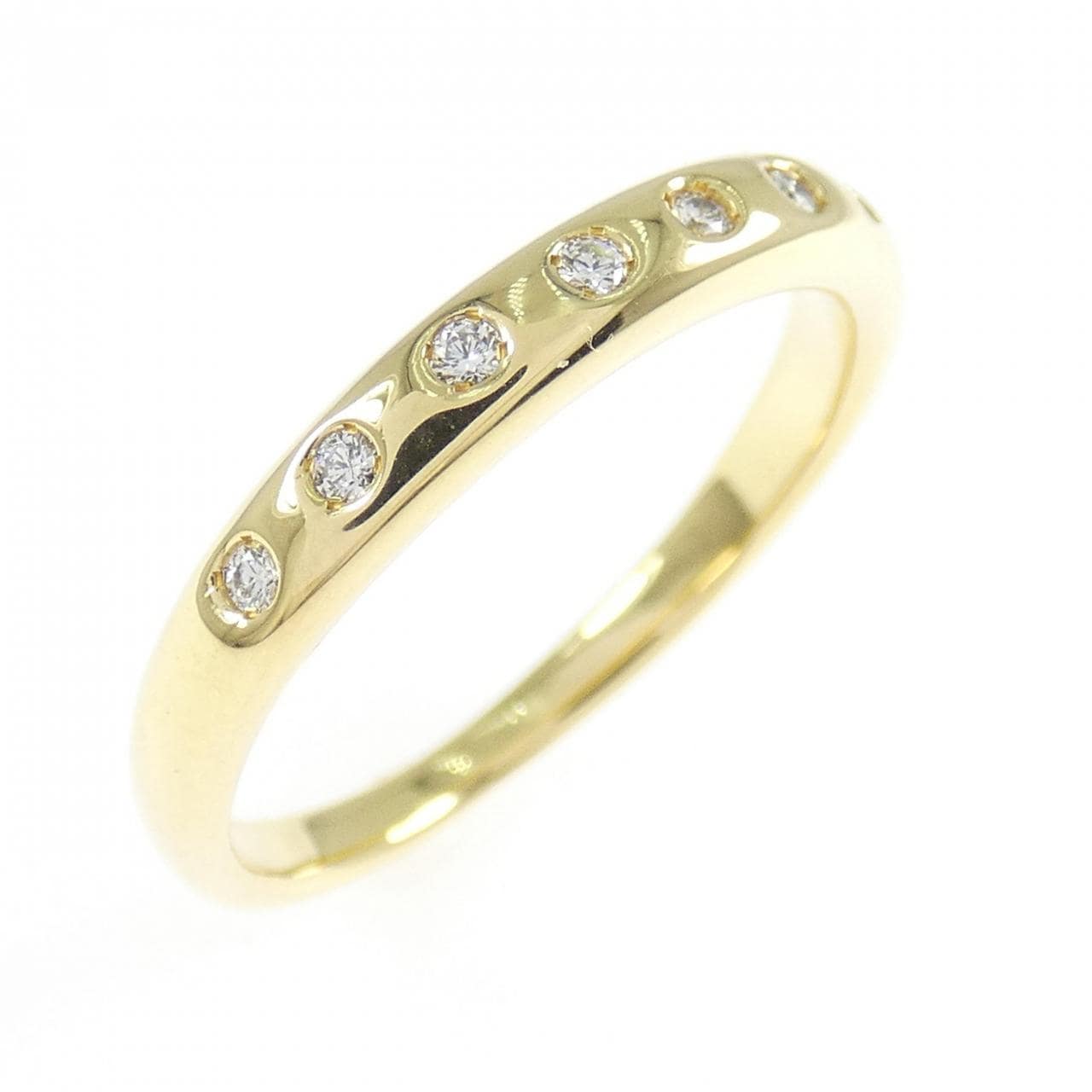 K18YG ダイヤモンド リング 0.07CT