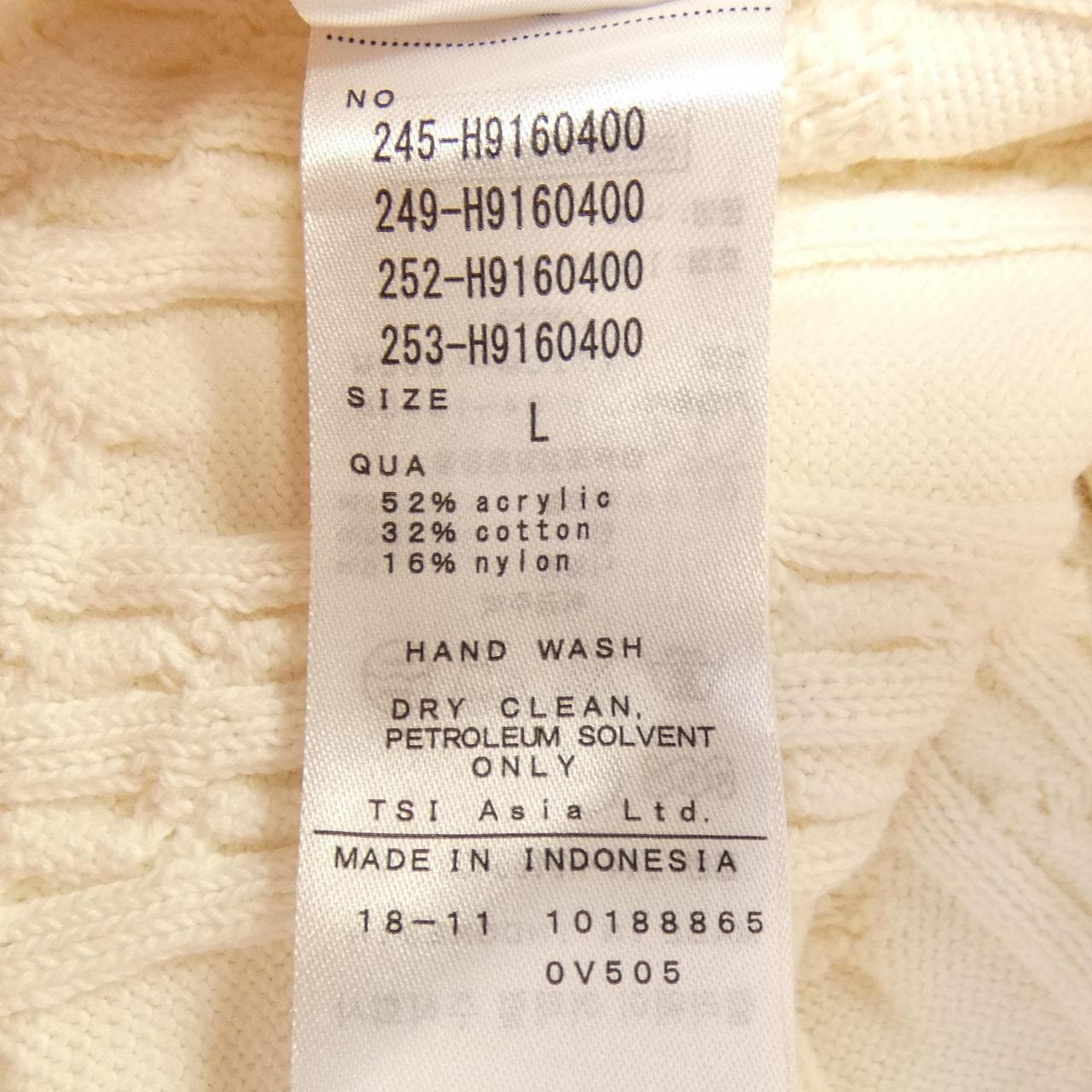 キャロウェイ callaway ニット