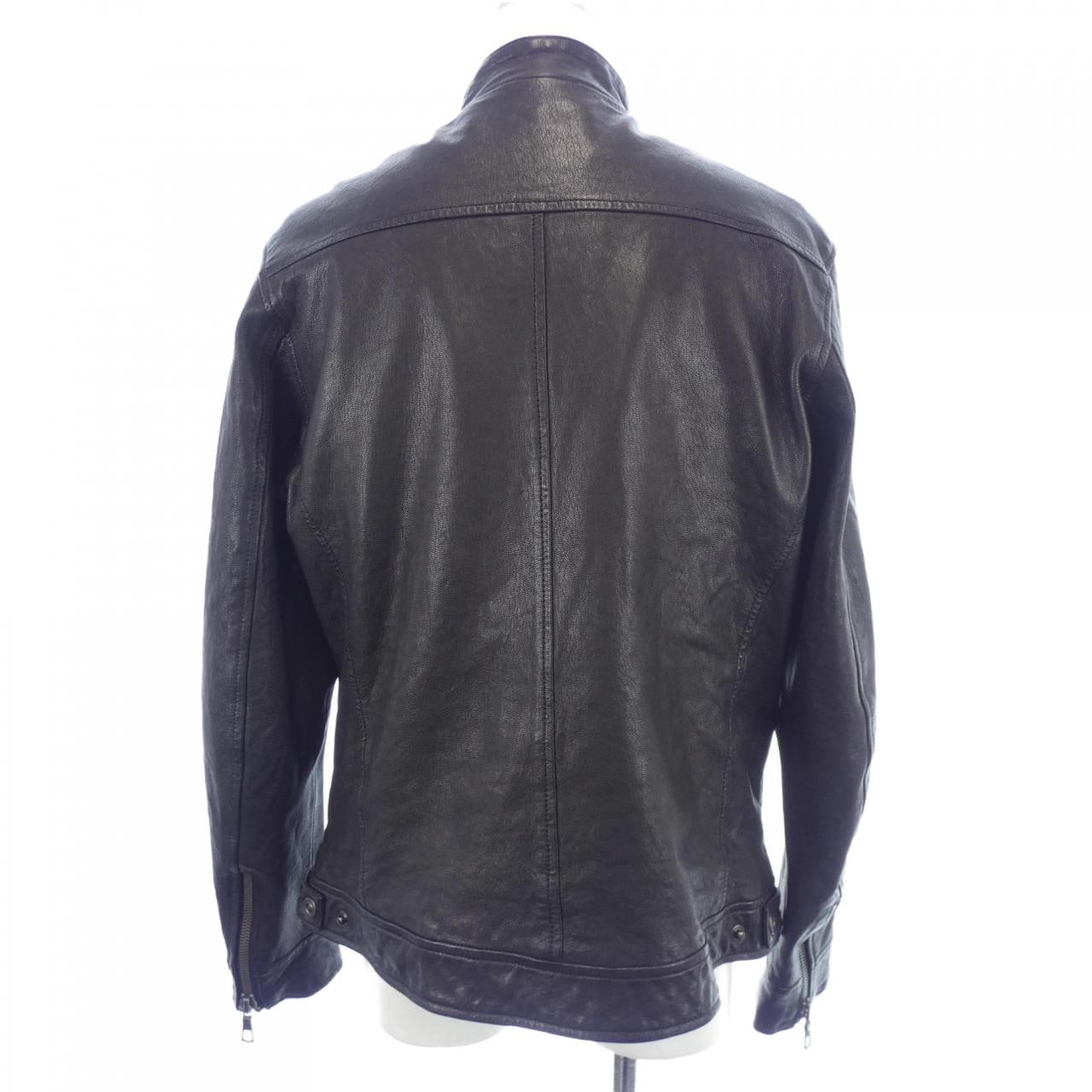 RETRO GRADE レザーライダースジャケット