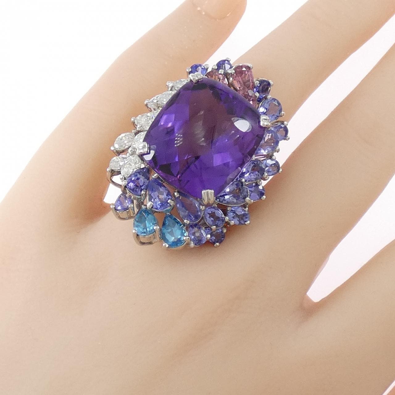 PT900 アメジスト リング