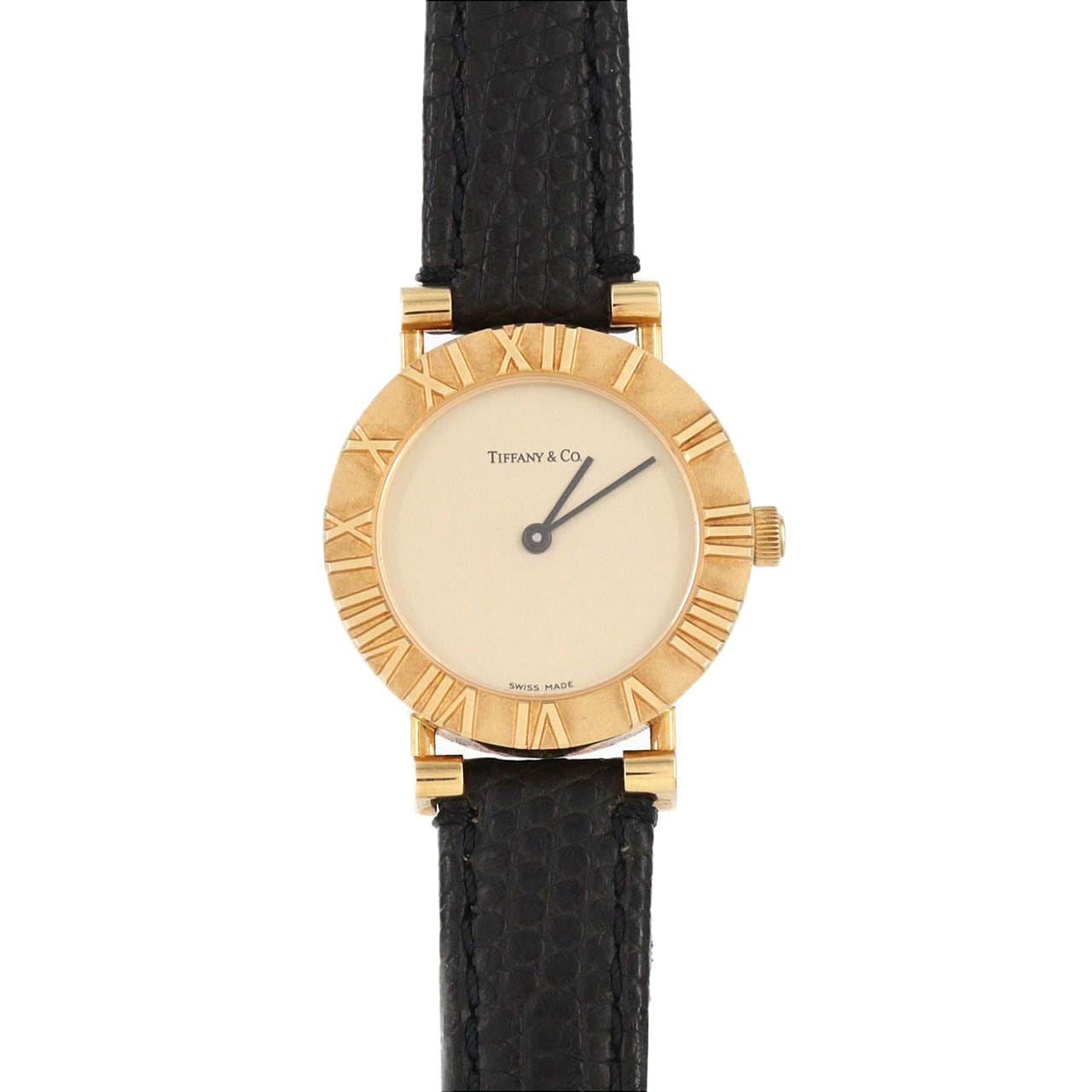 【ノーメンテナンス還元価格】ティファニー アトラス YG L0630 YG クォーツ