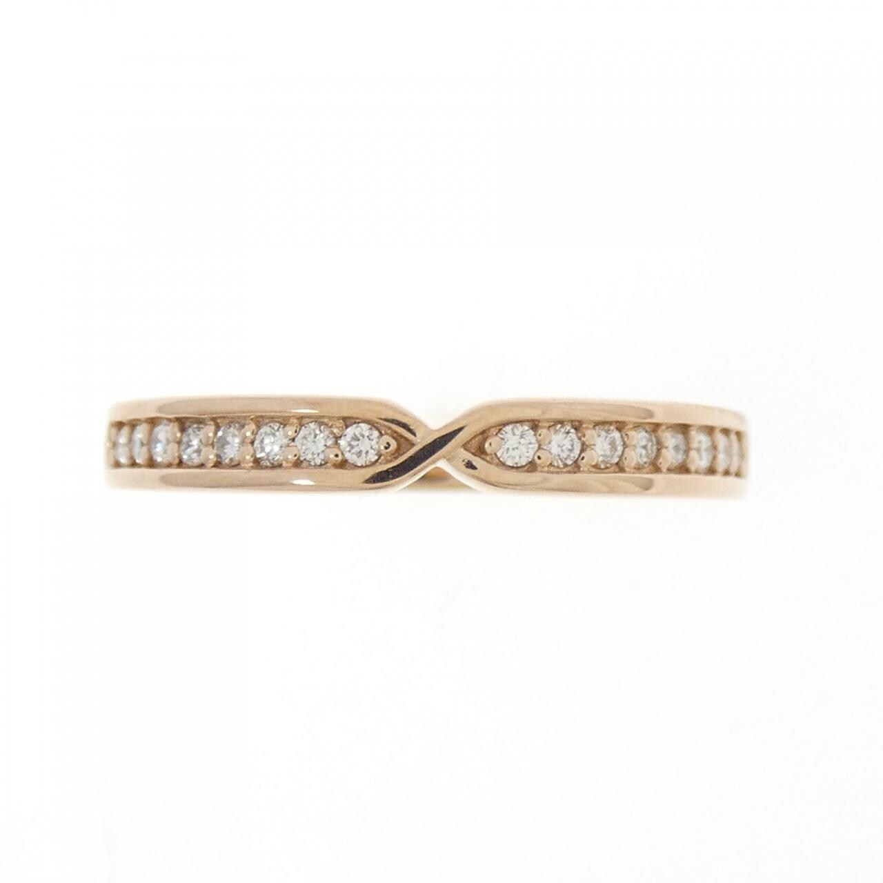 K18PG ダイヤモンド リング 0.08CT